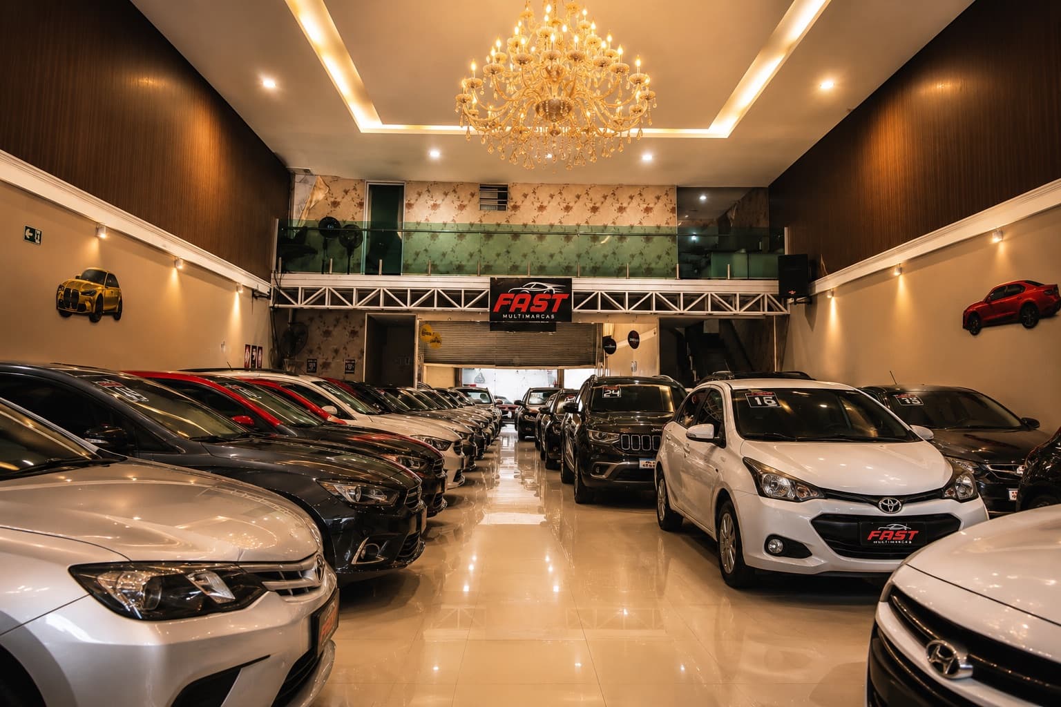 Showroom da Fast Multimarcas