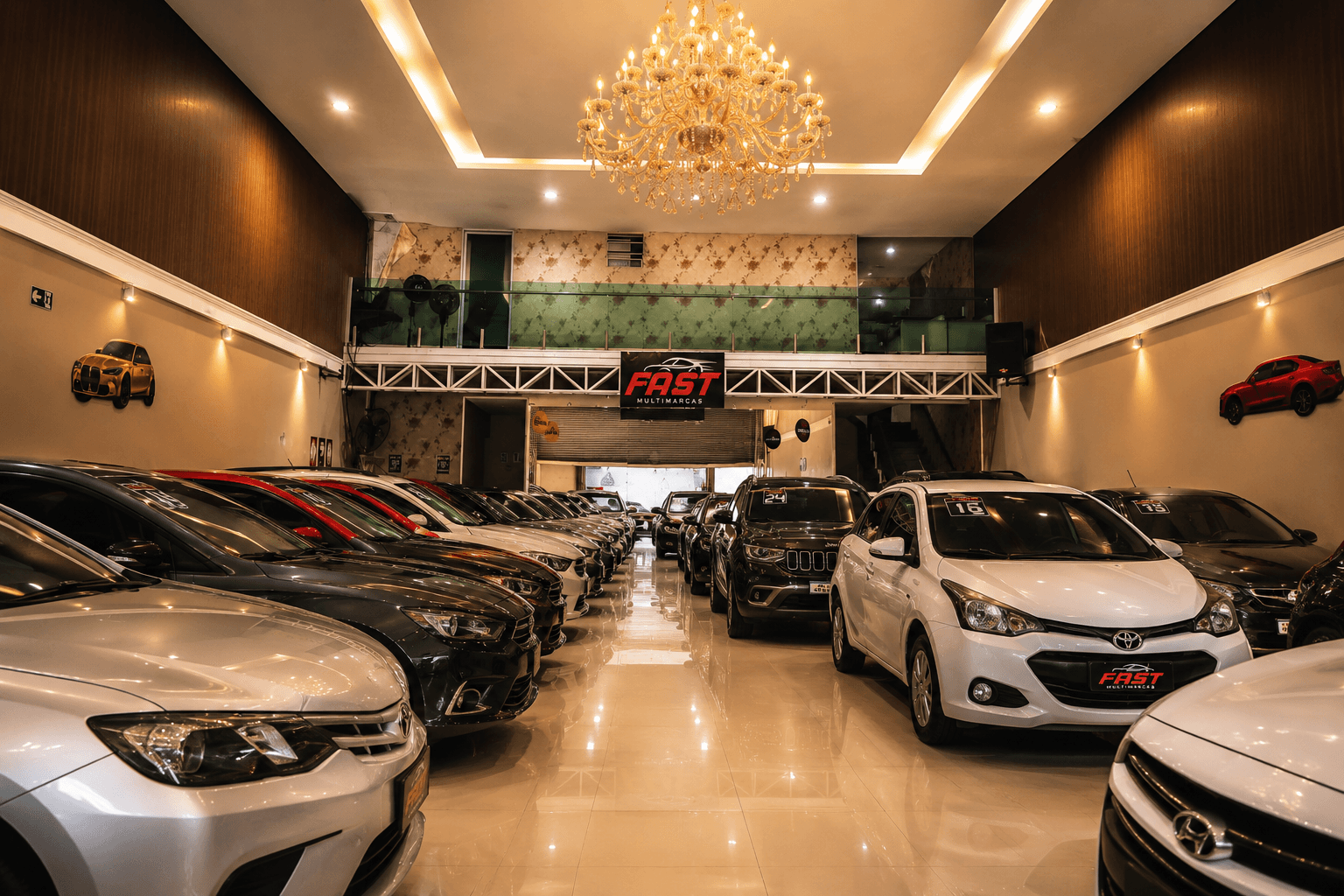 Showroom da Fast Multimarcas